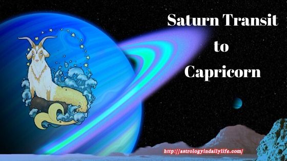 Saturn transit