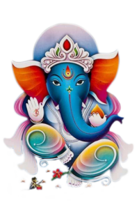 Multi color Ganesha