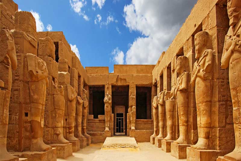 Karnak sun temple egypt